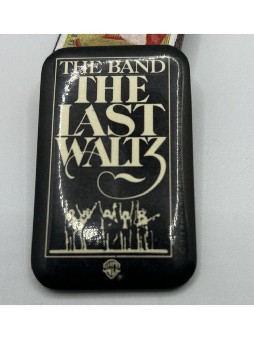 ROCK AND ROLL PIN THE BAND THE LAST WALTZ Vintage Button Pin Back